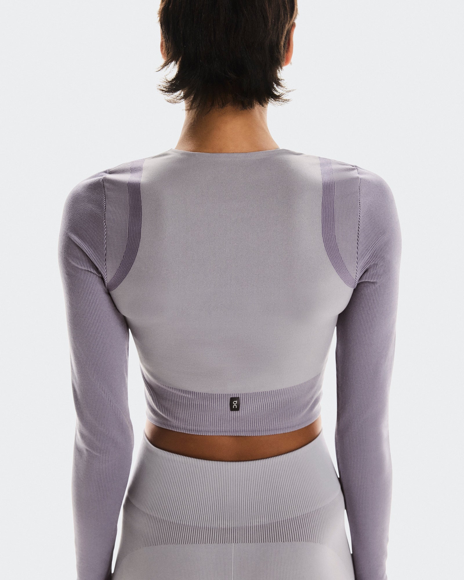 On Studio Knit Long-T Crop Lilac Cosmos (Women'S) (Women's)
