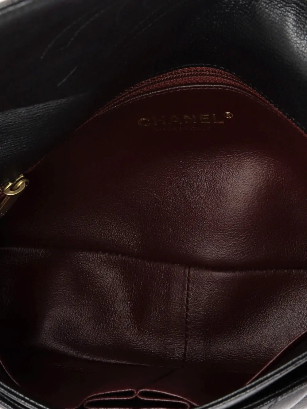 CC Flap Bag Diagonal Quilted Goatskin Medium shoulder bag