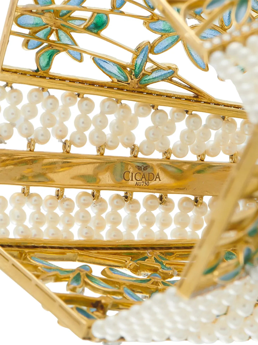 floral diamond bracelet