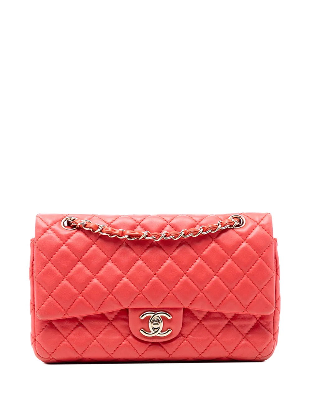 2008-2009 Medium Classic Lambskin Double Flap shoulder bag