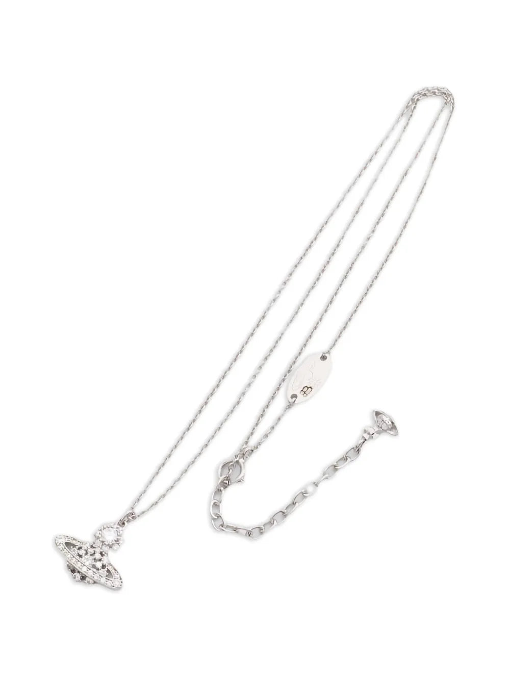 1920s orb rhinestone necklace