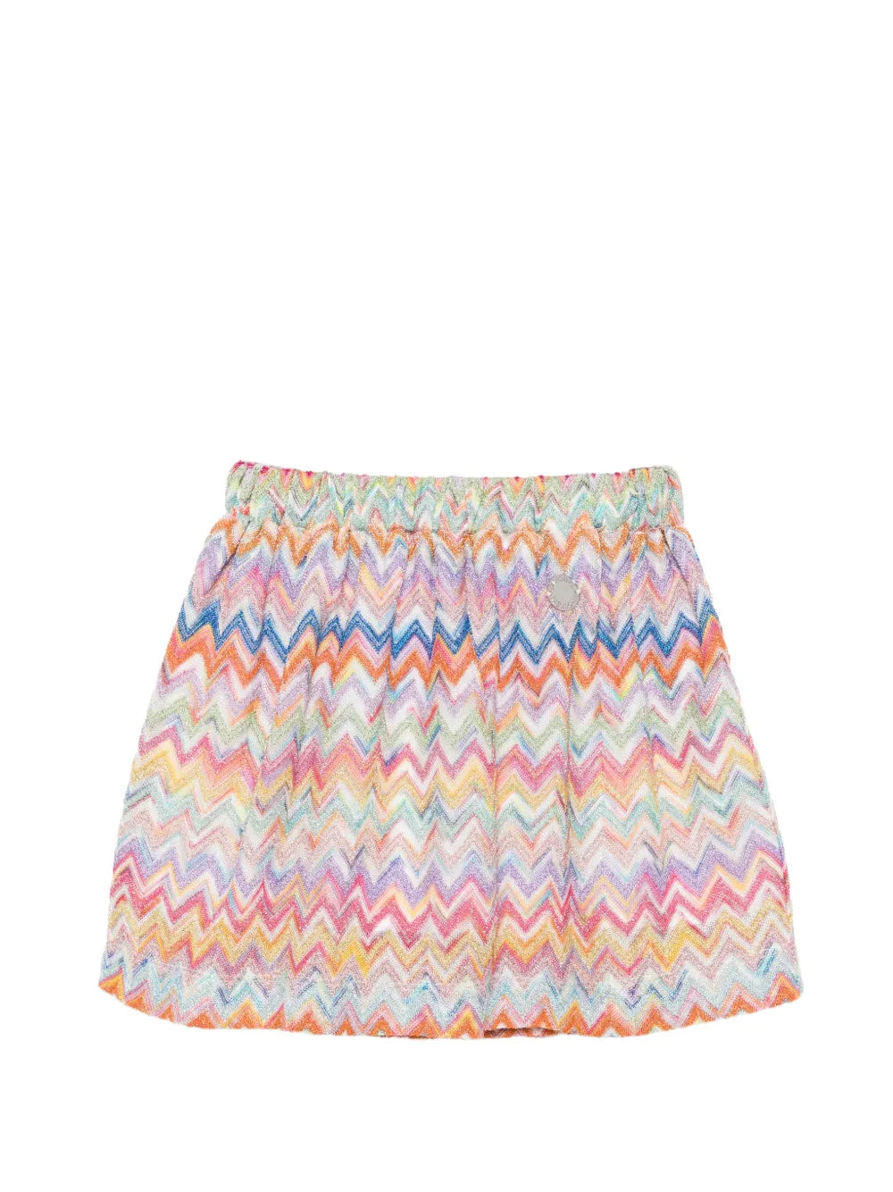zigzag-pattern skirt
