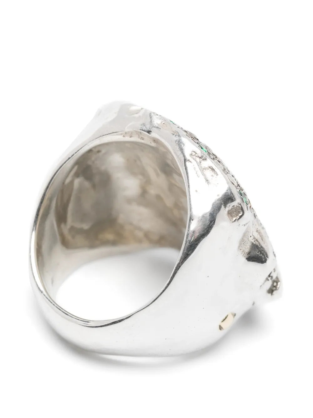 Mona emerald diamond ring