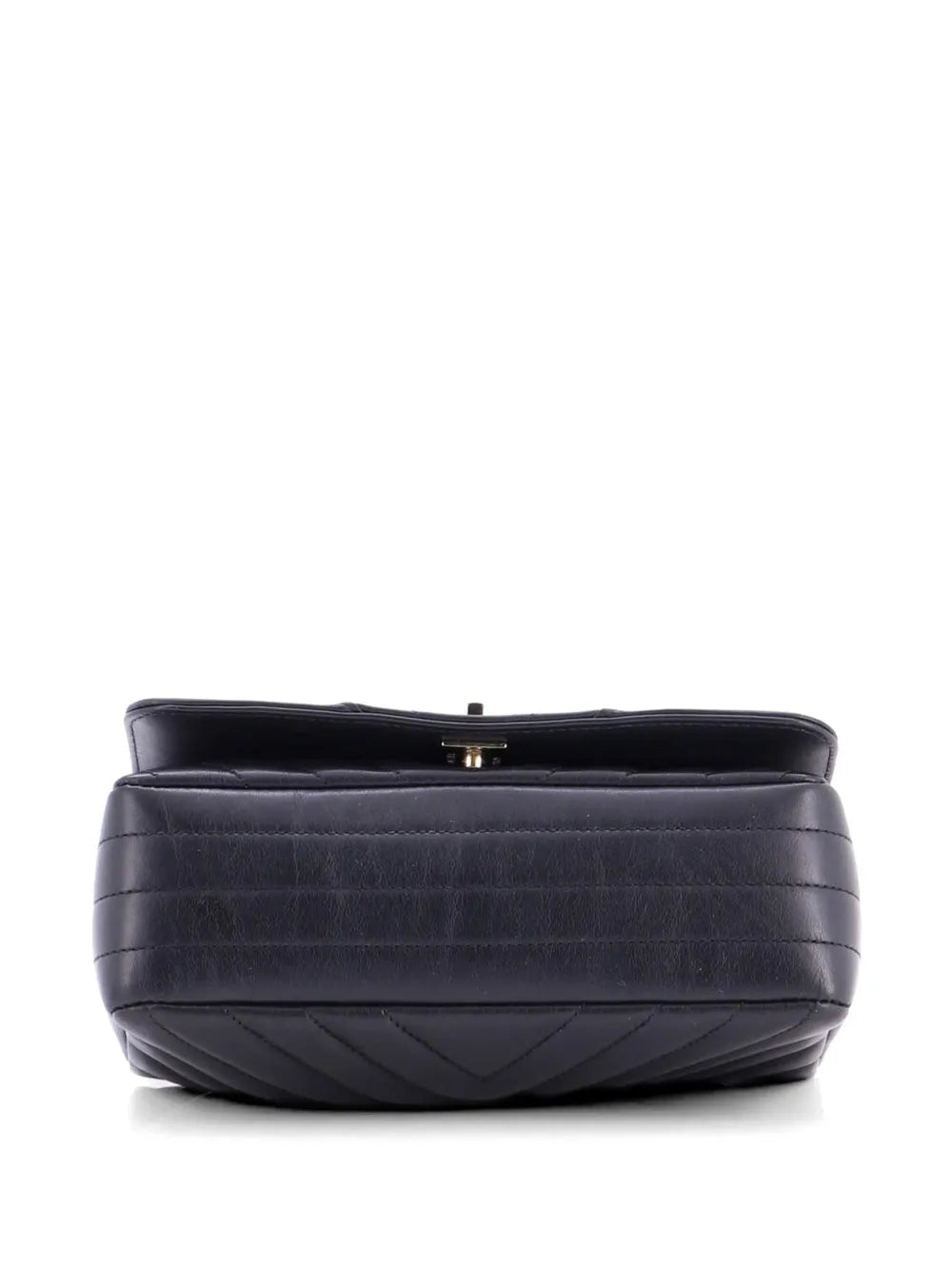 Statement Flap Bag Chevron Calfskin Mini crossbody bag
