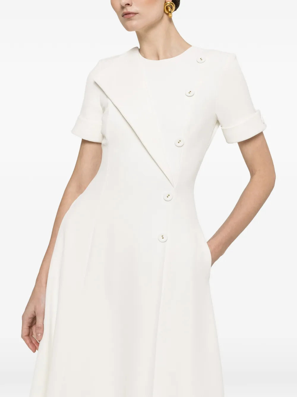 A-line midi dress