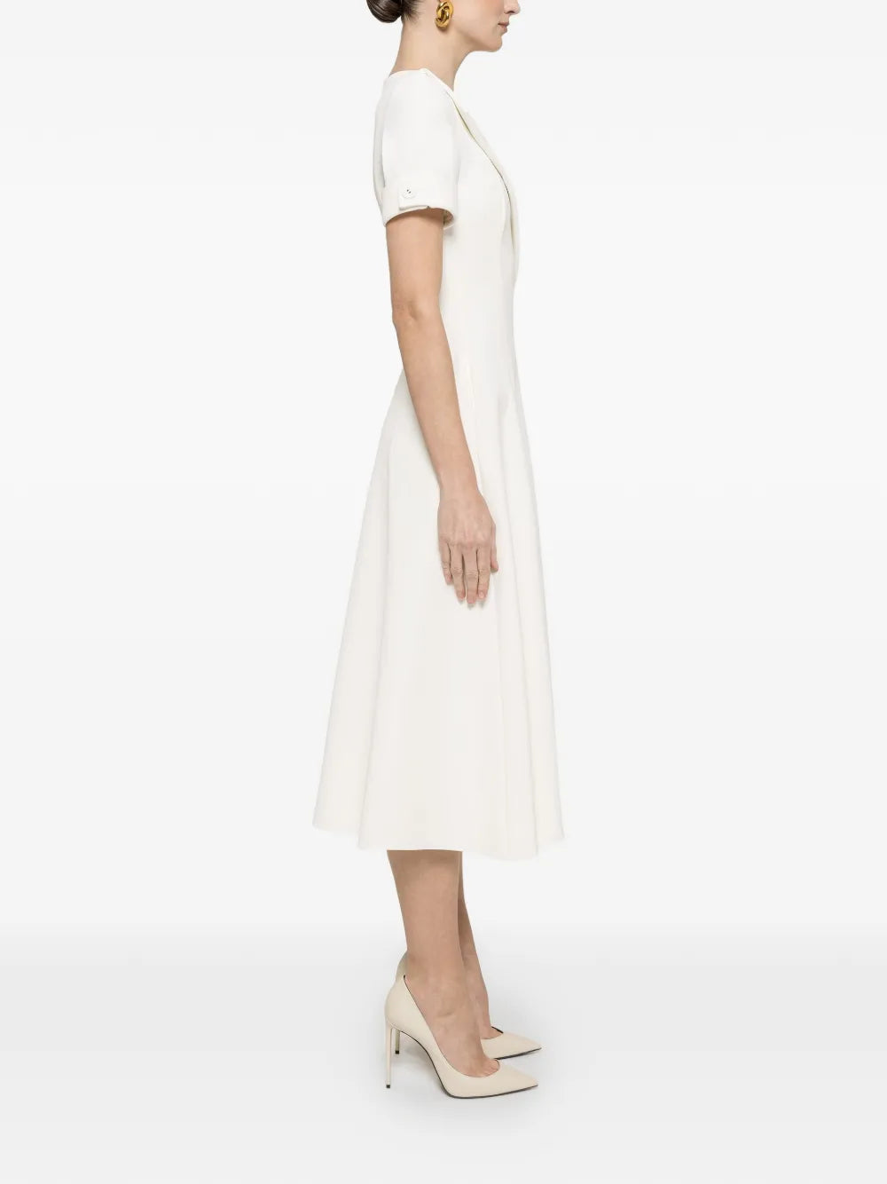 A-line midi dress