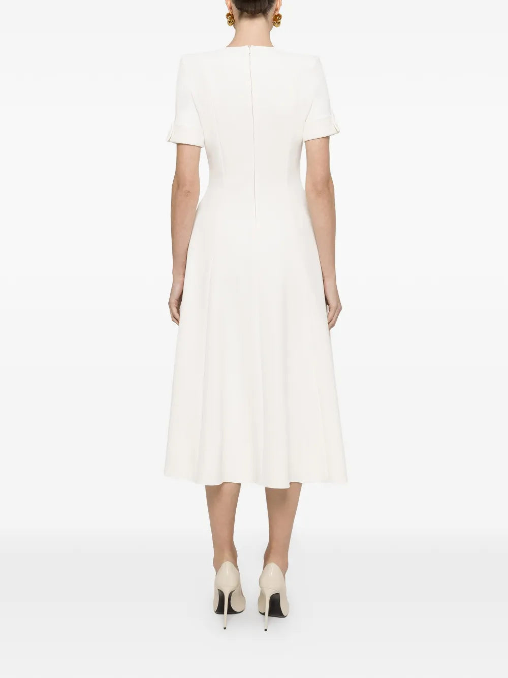 A-line midi dress
