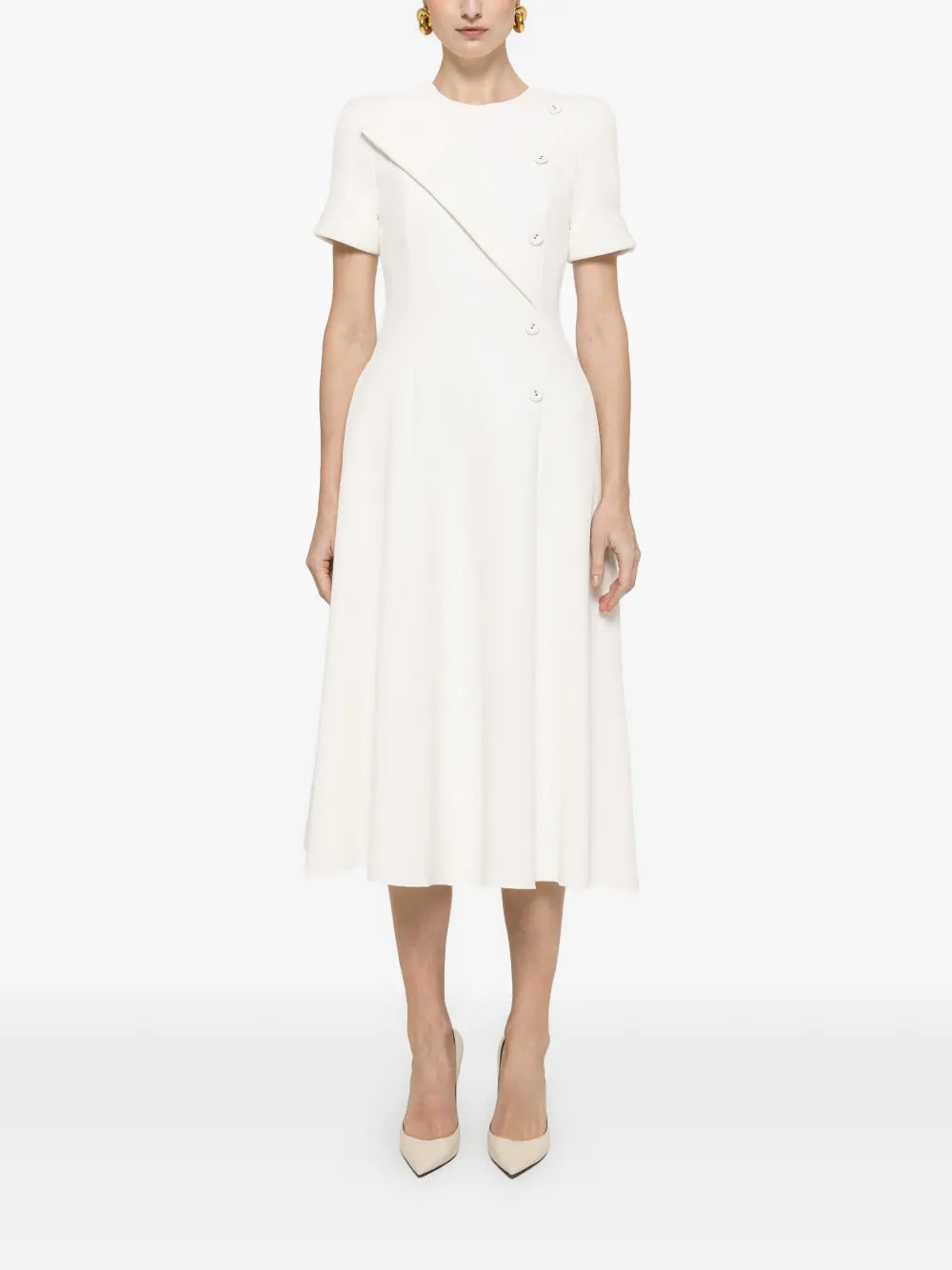 A-line midi dress