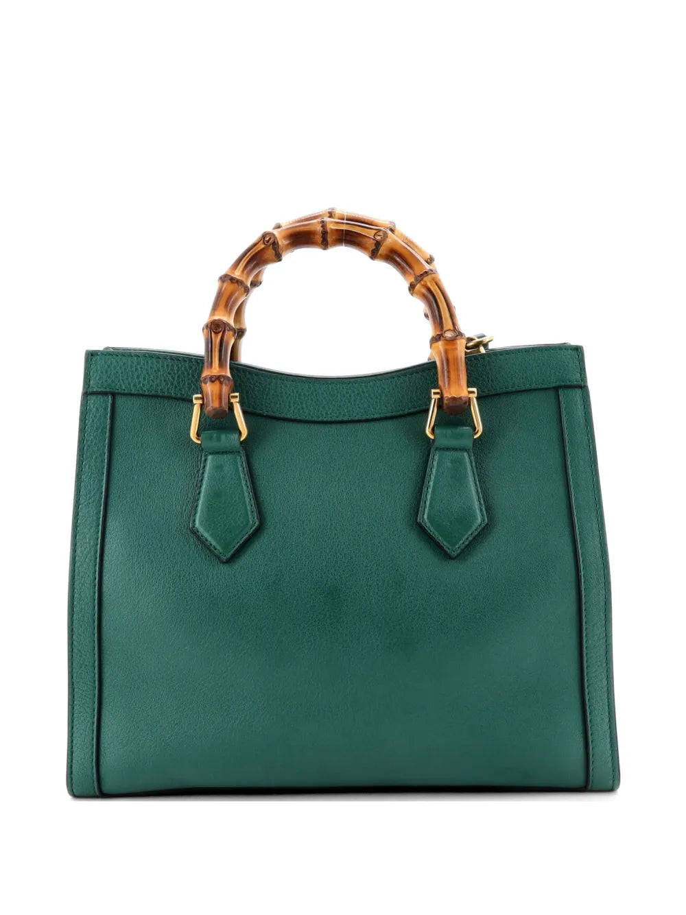 Diana NM Bamboo Handle Leather Small tote bag