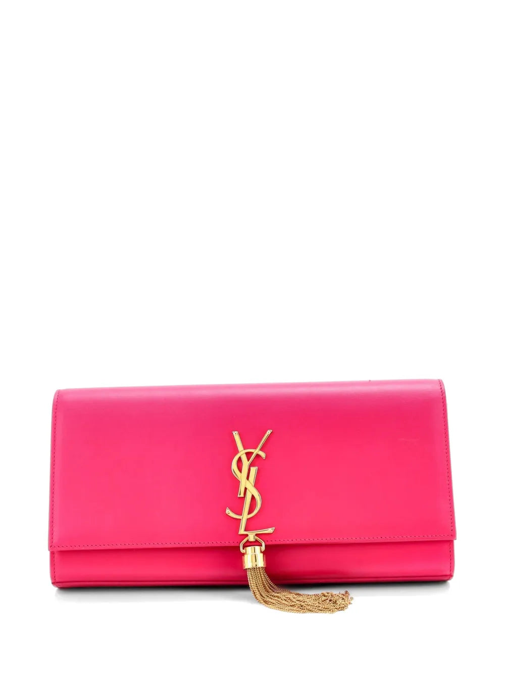 Classic Monogram Tassel Leather Long clutch bag