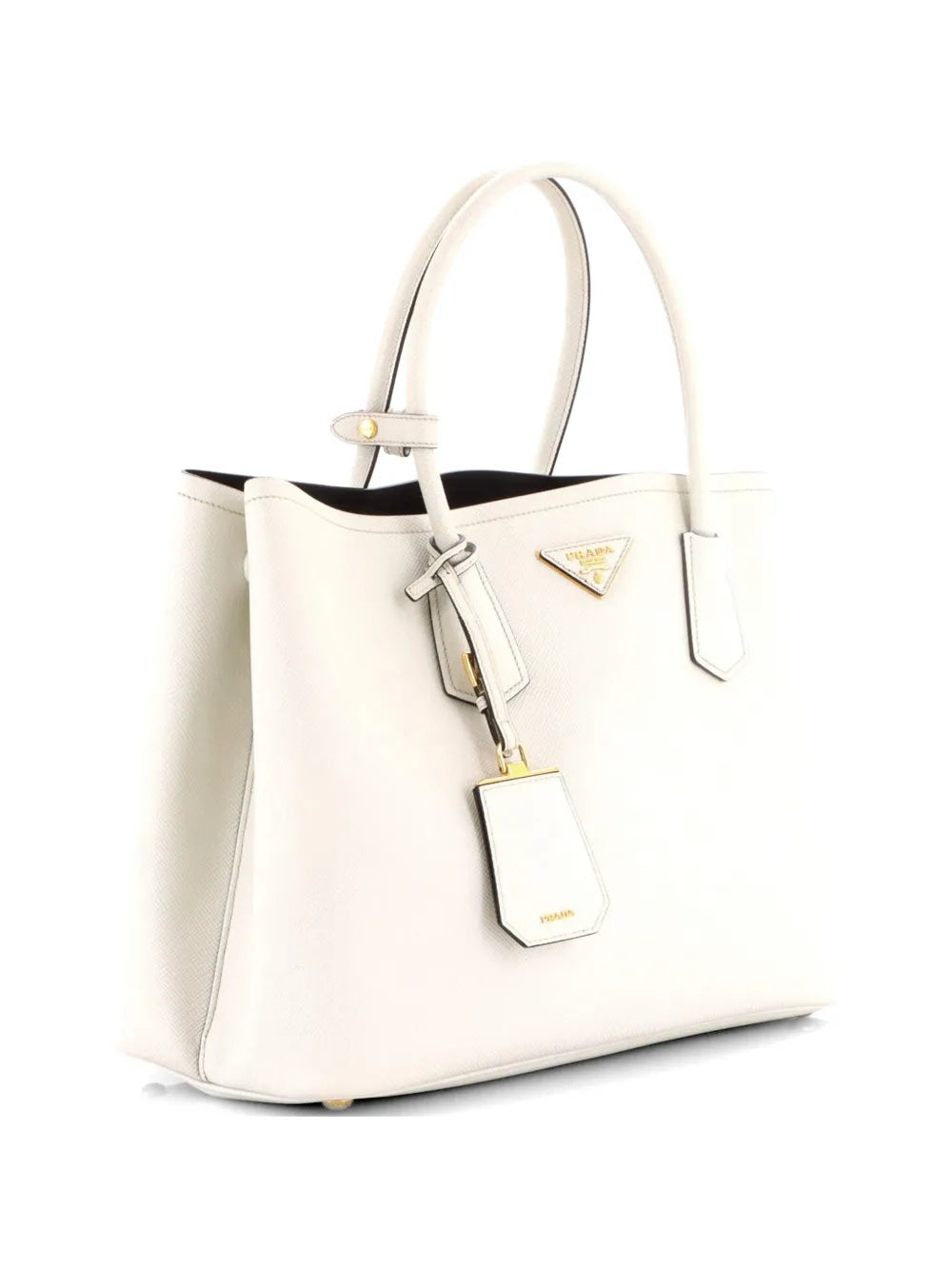Cuir Double Saffiano Leather Medium tote bag