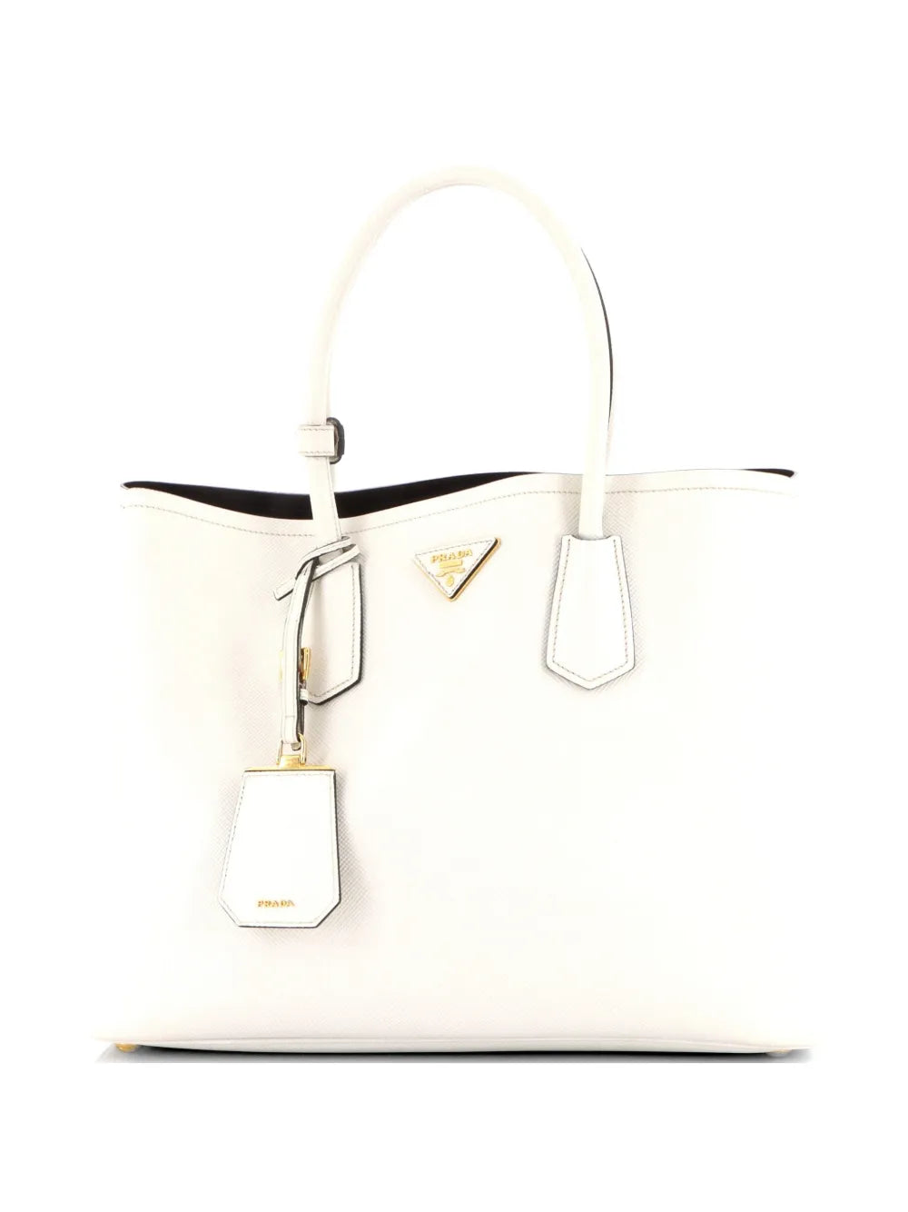 Cuir Double Saffiano Leather Medium tote bag