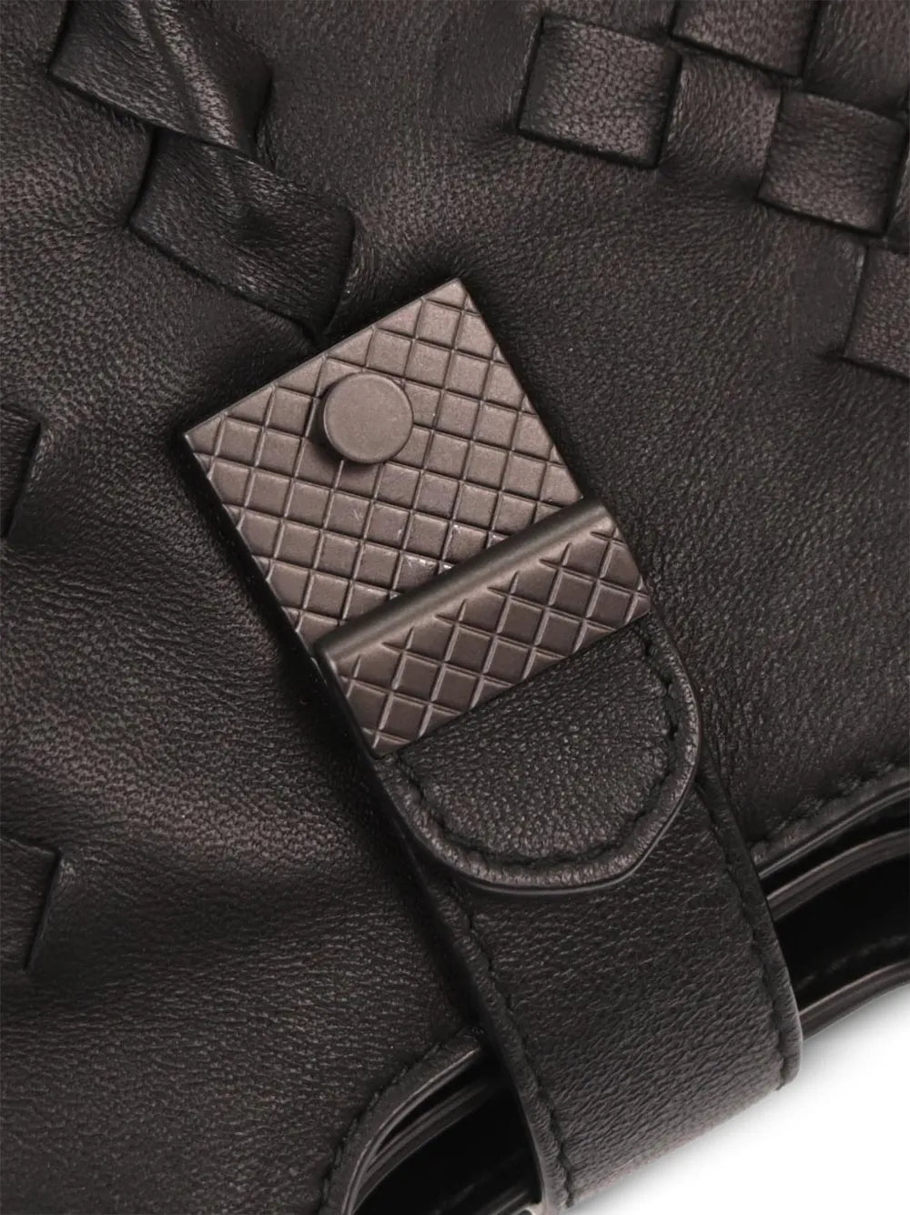 2010s Napoli signature Intrecciato design leather tote bag