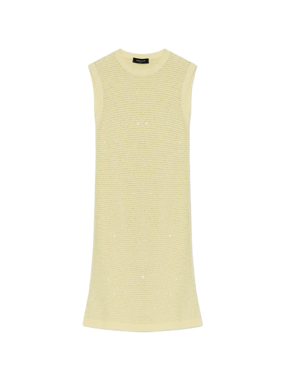 embellished sleeveless mini dress