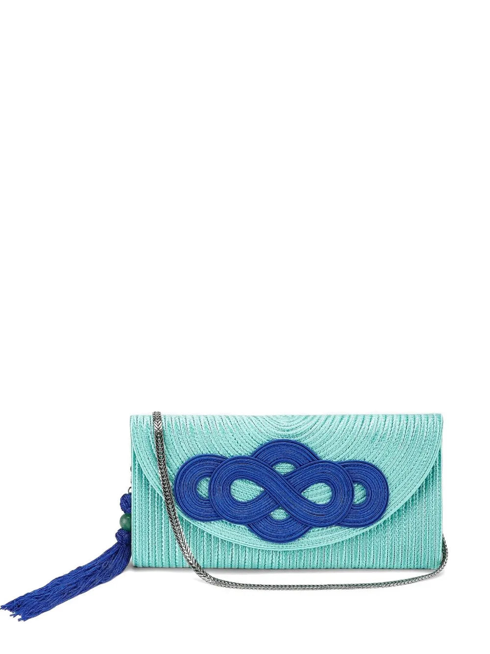 Tang Infinity Chinese-knot clutch bag