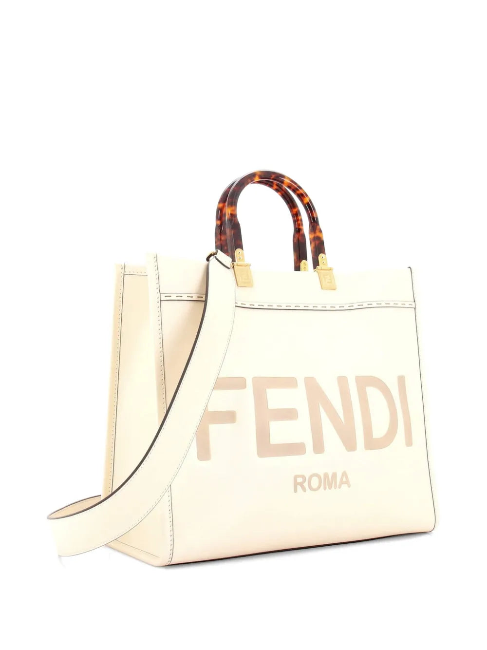 Sunshine Shopper Leather Medium tote bag
