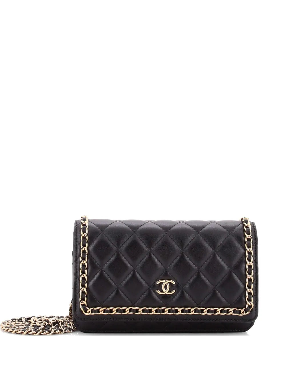 Chain Around Wallet on Chain Quilted Lambskin clutch bag