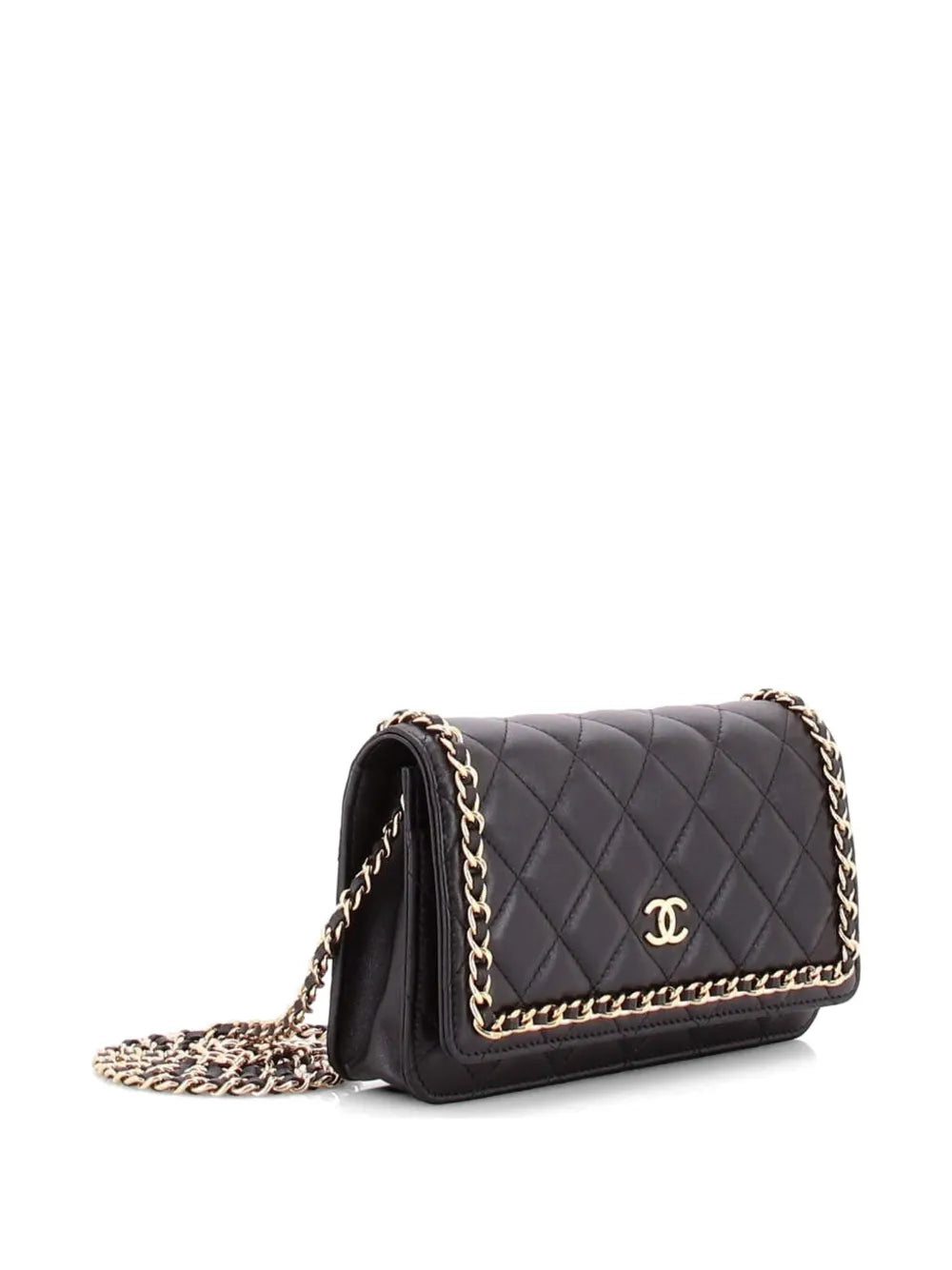 Chain Around Wallet on Chain Quilted Lambskin clutch bag