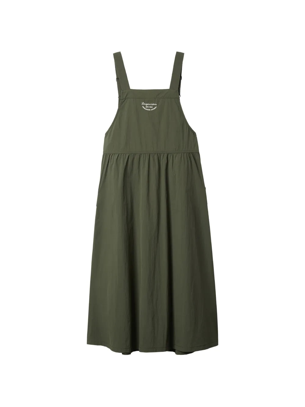 embroidered midi dress