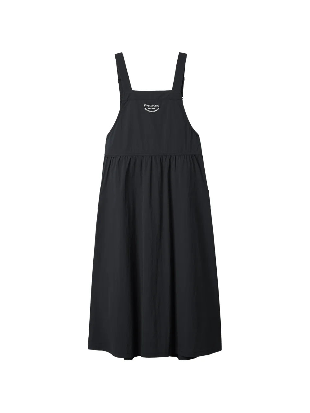 embroidered midi dress