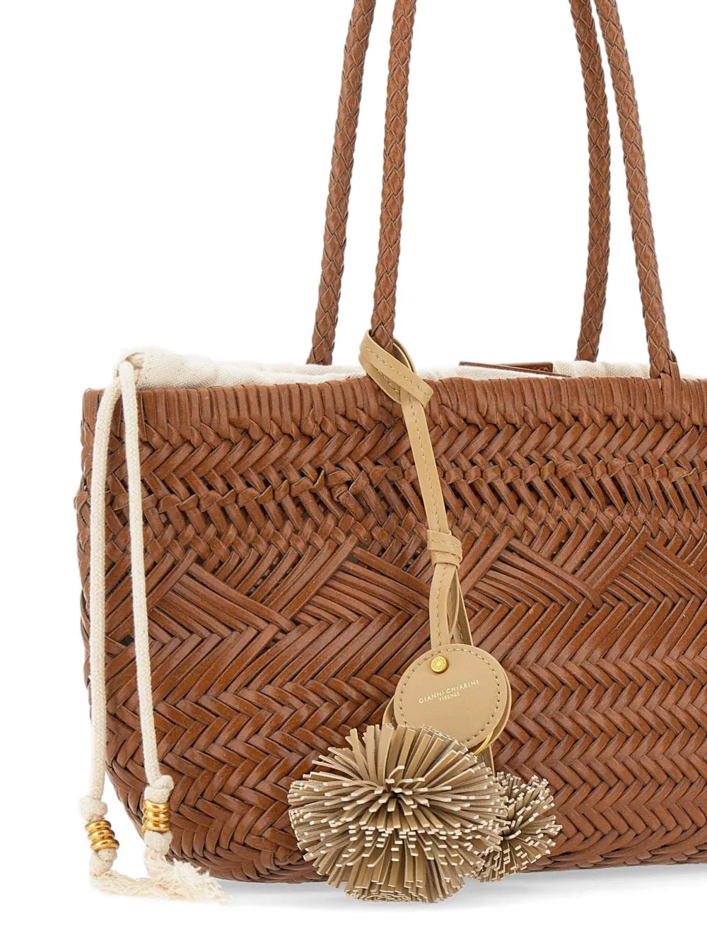 Paloma woven leather shoulder bag