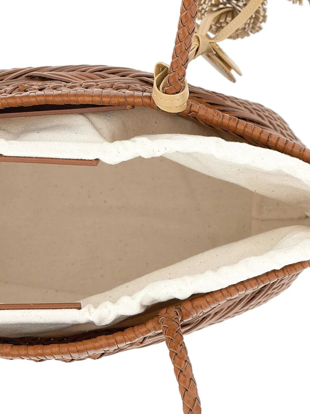 Paloma woven leather shoulder bag