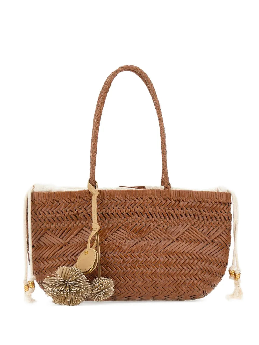 Paloma woven leather shoulder bag