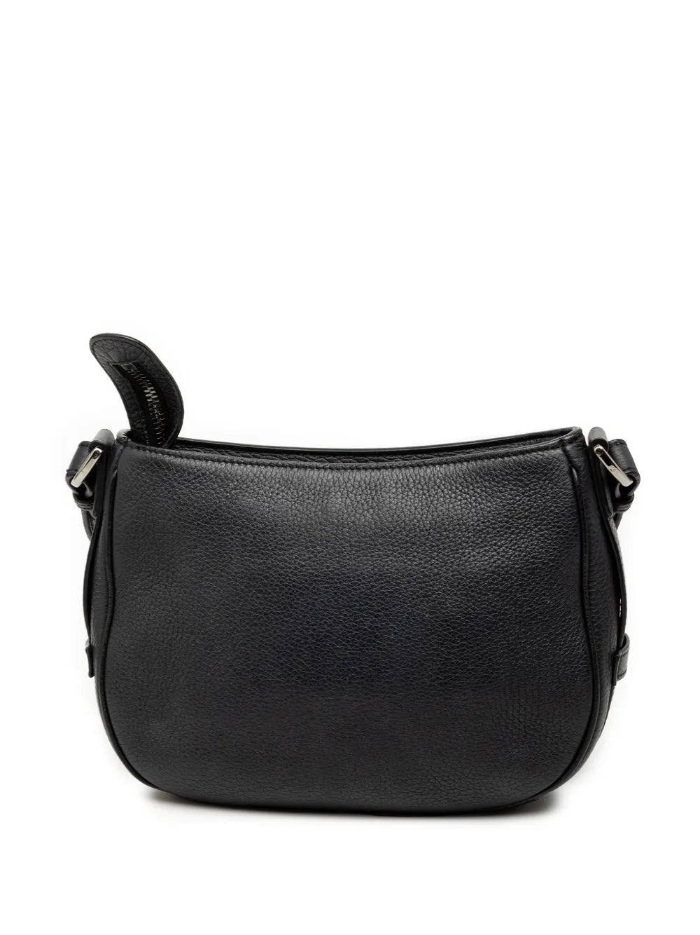 2021 Grained Calfskin Saddle Soft Bag satchel