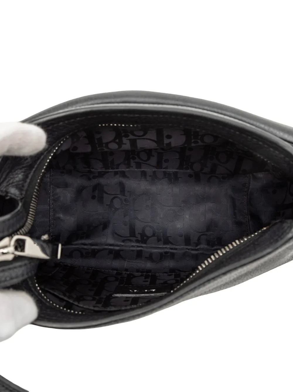 2021 Grained Calfskin Saddle Soft Bag satchel
