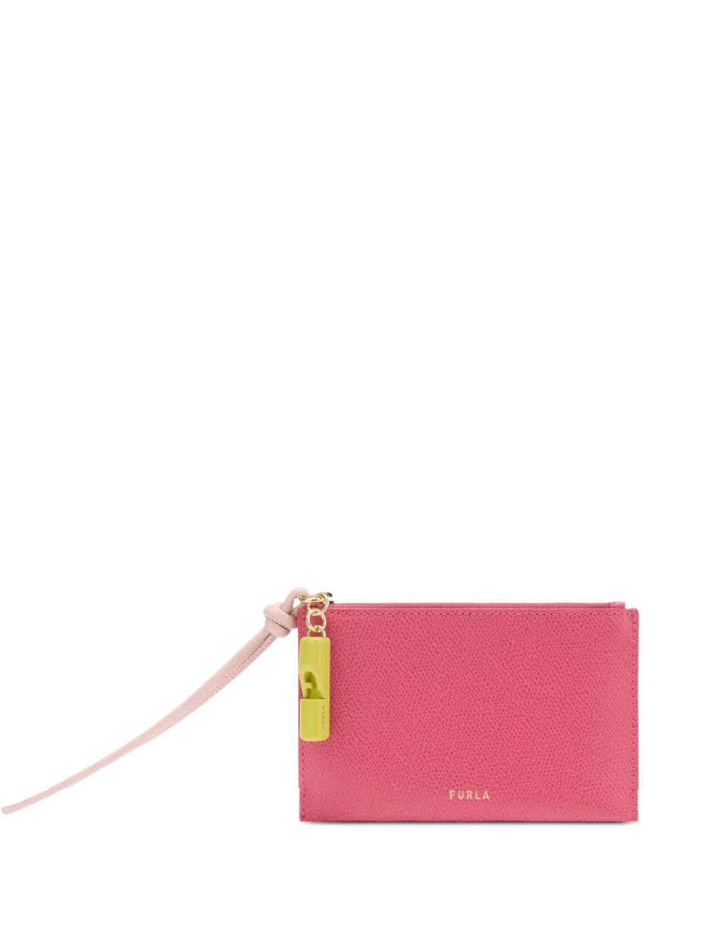 Iride envelope leather clutch bag