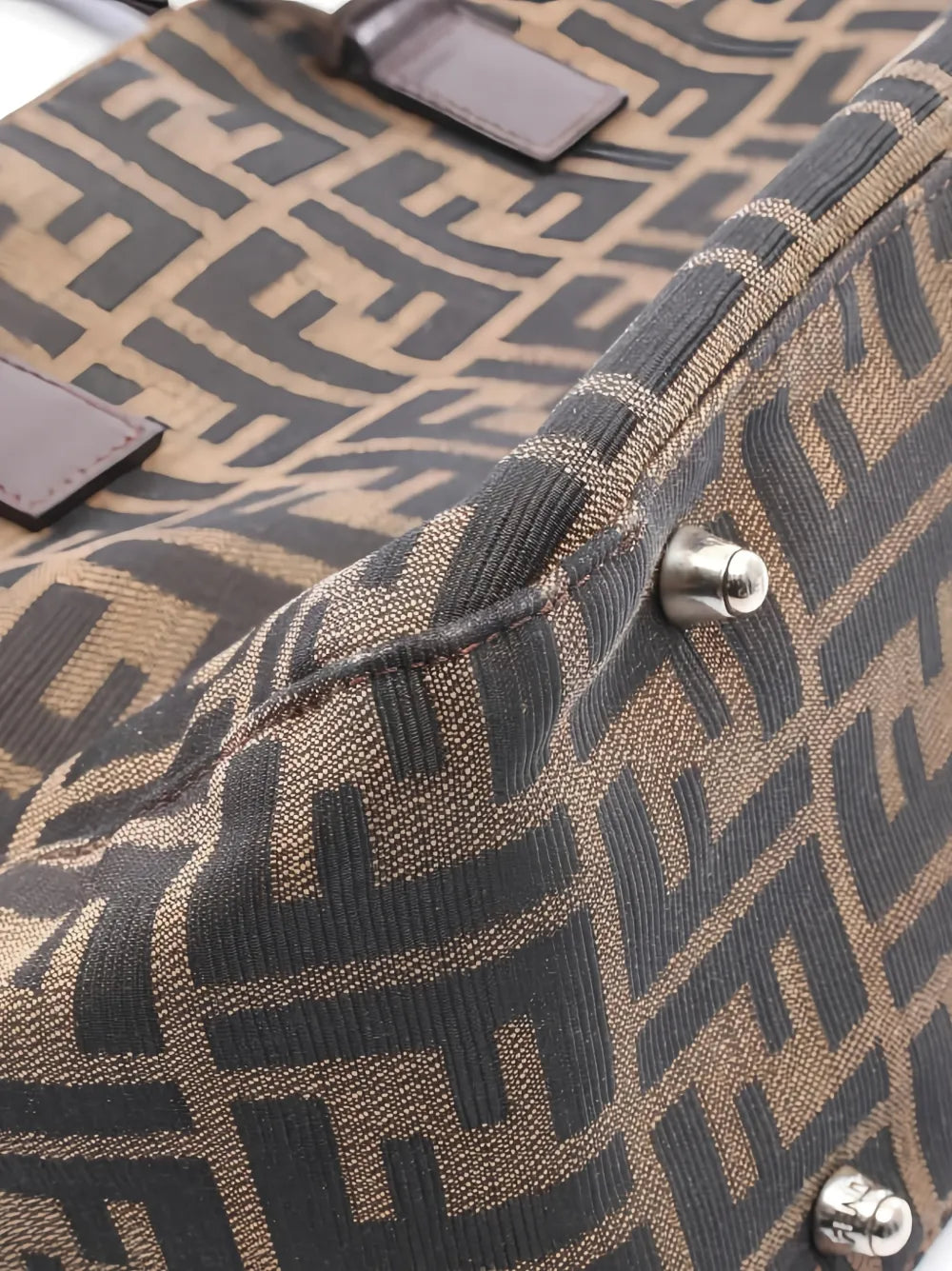 2010s Zucca canvas handbag