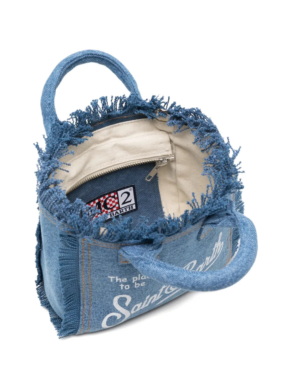 fringed top handle bag