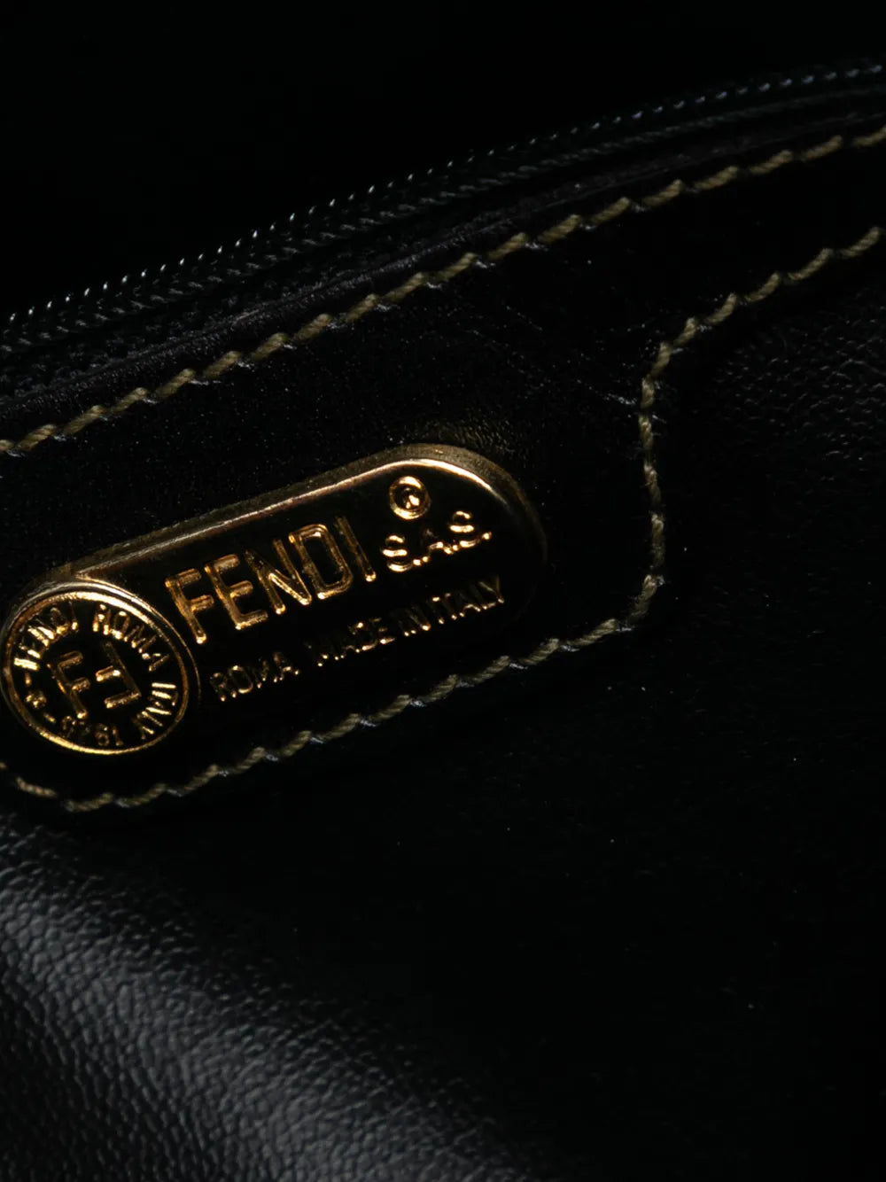 20th Century Pequin Coated Canvas Dome satchel