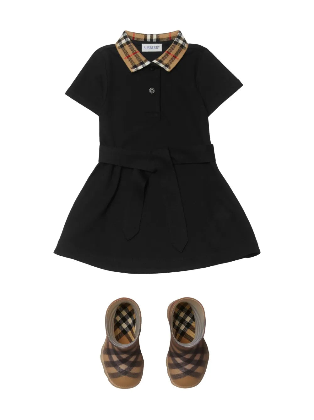 cotton polo shirt dress
