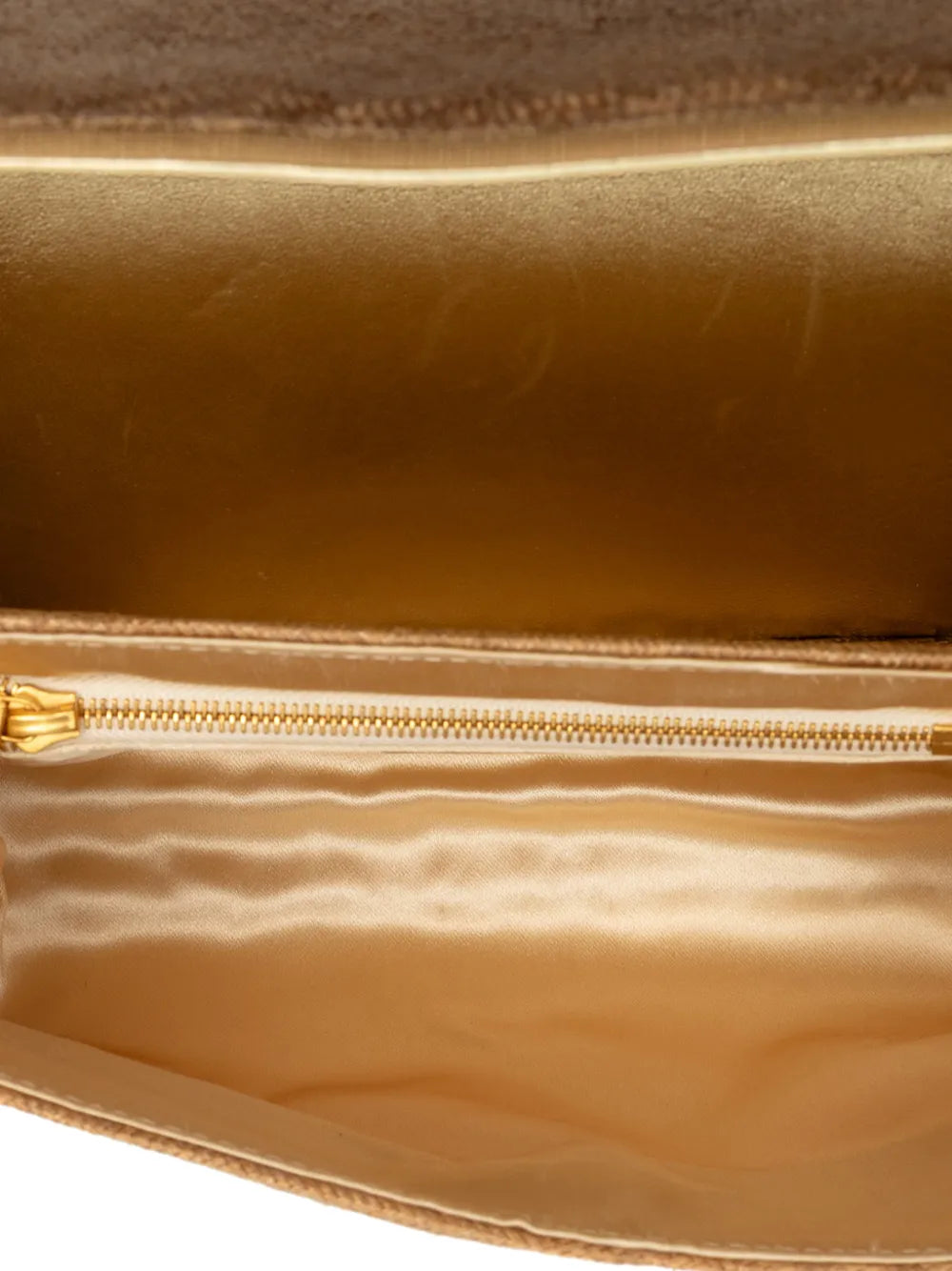 20th Century Metallic Raffia Intrecciato shoulder bag