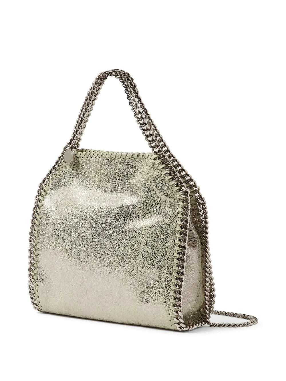 mini Falabella metallic tote bag