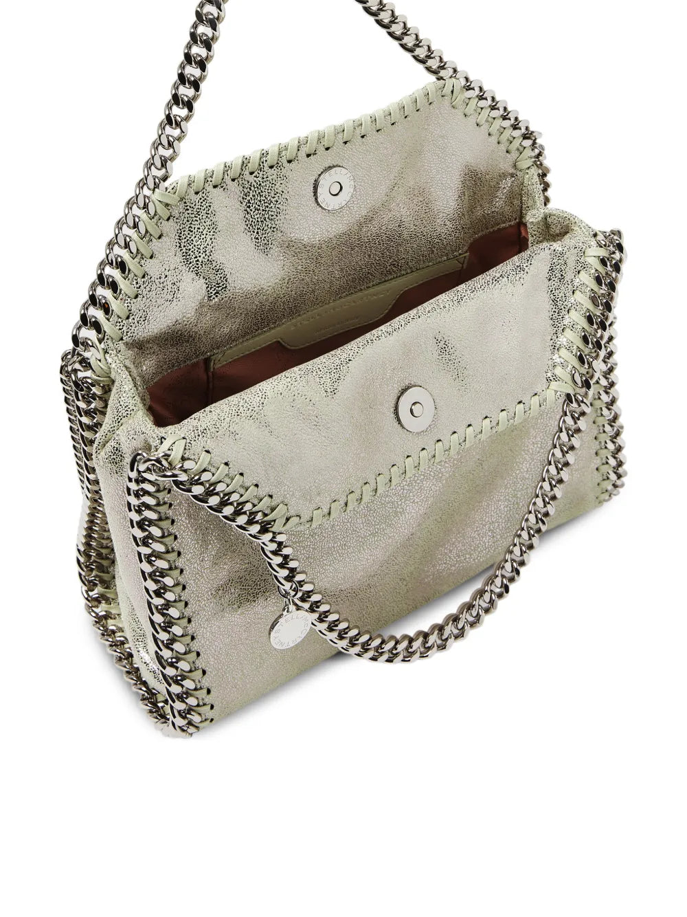 mini Falabella metallic tote bag