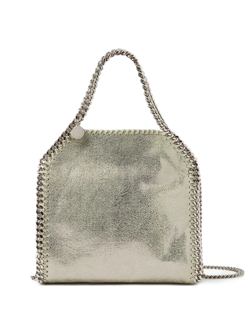 mini Falabella metallic tote bag