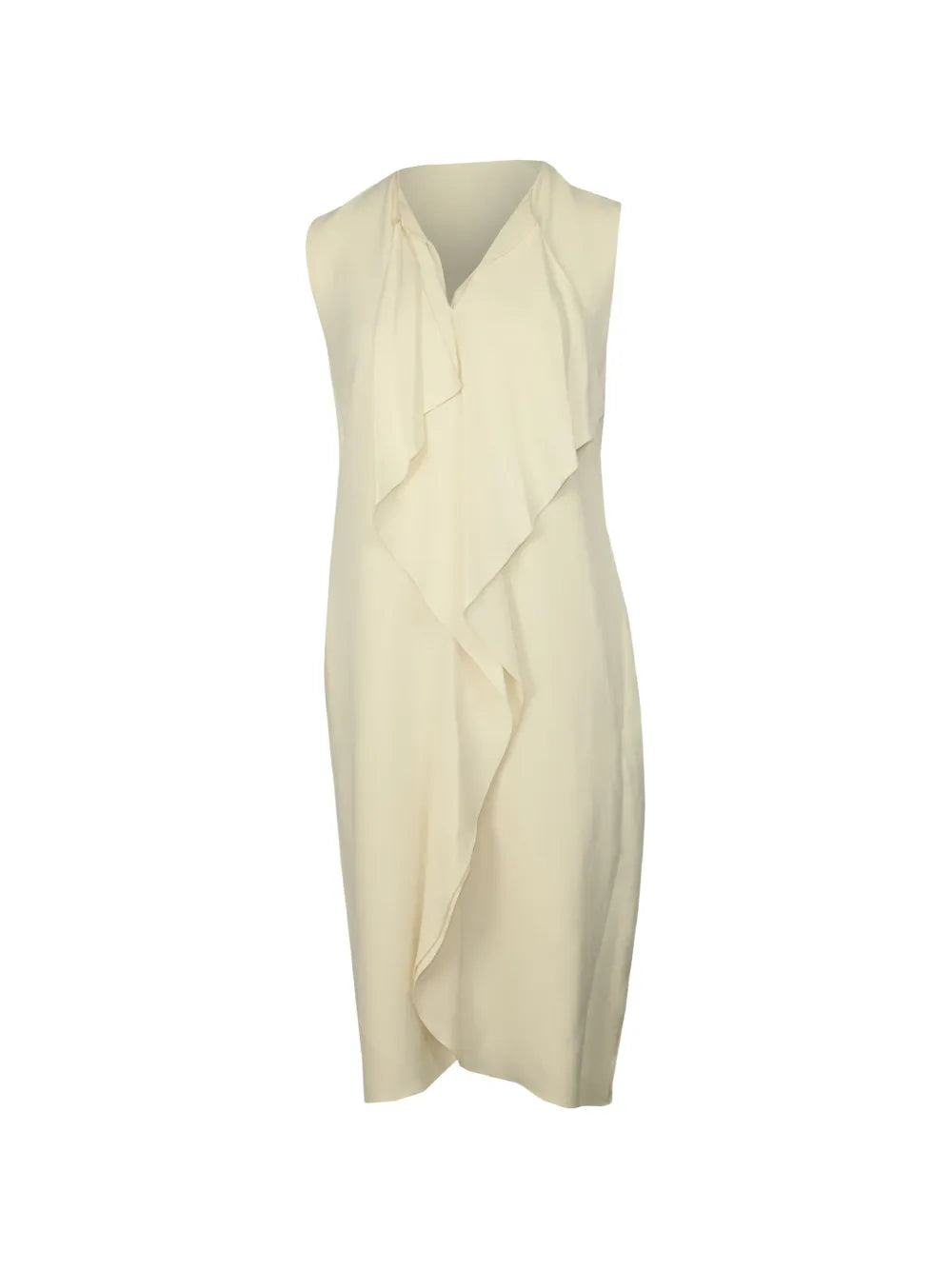 Chantel ruffle sleeveless midi dress