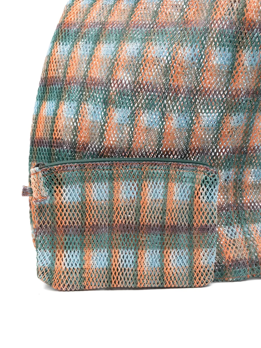 Udaipur check-pattern tote bag