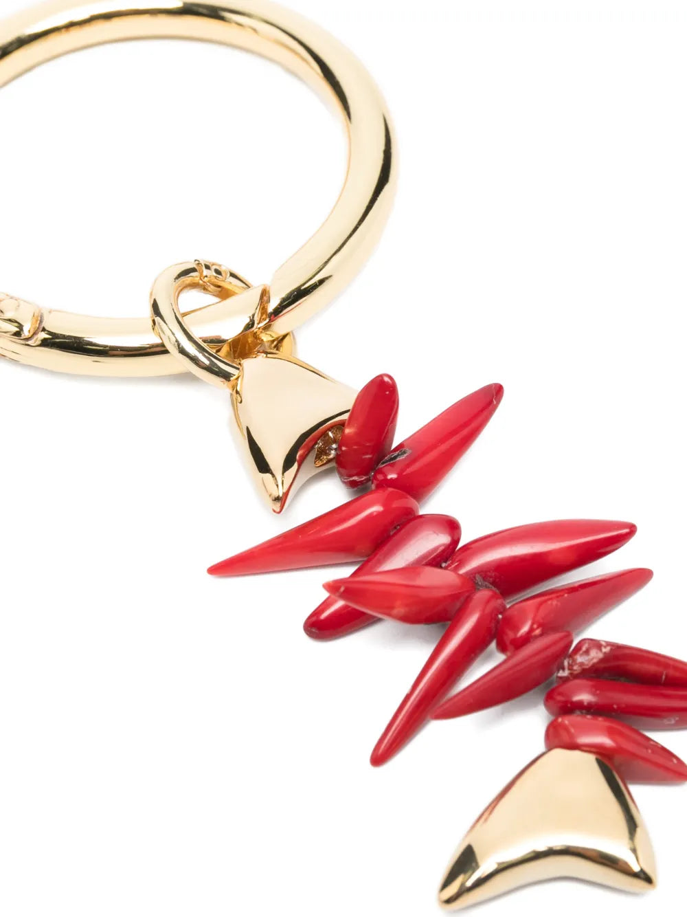 coral-charm keyring