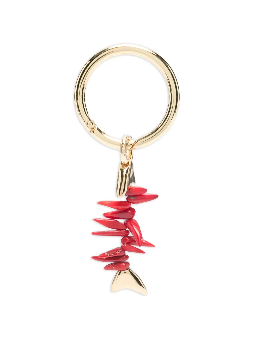 coral-charm keyring