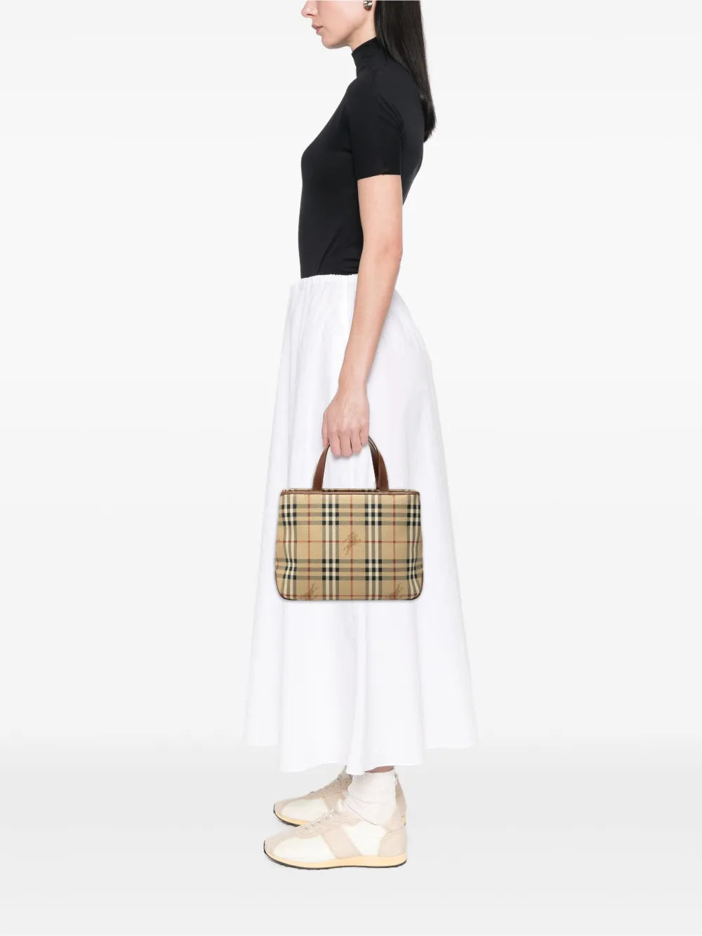 2000-2017 Haymarket Check Coated Canvas tote bag