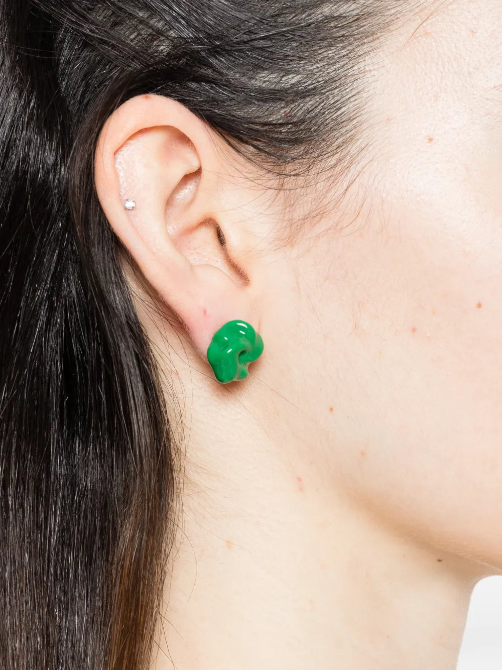 The Depths of Time twisted earrings