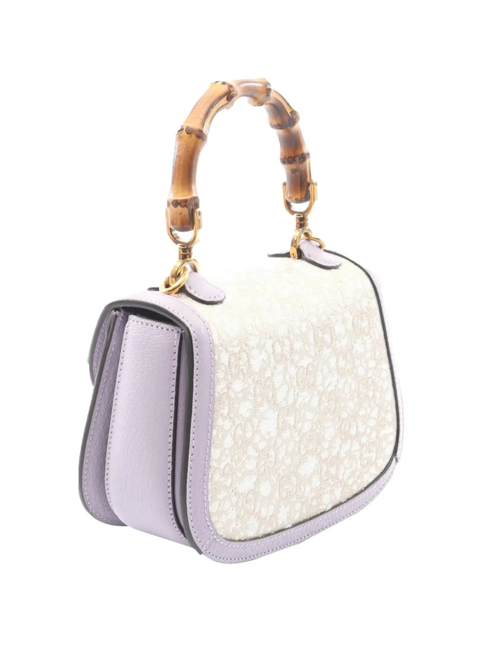 2016-2026 Mini GG Canvas 1947 Bamboo Top Handle Bag satchel