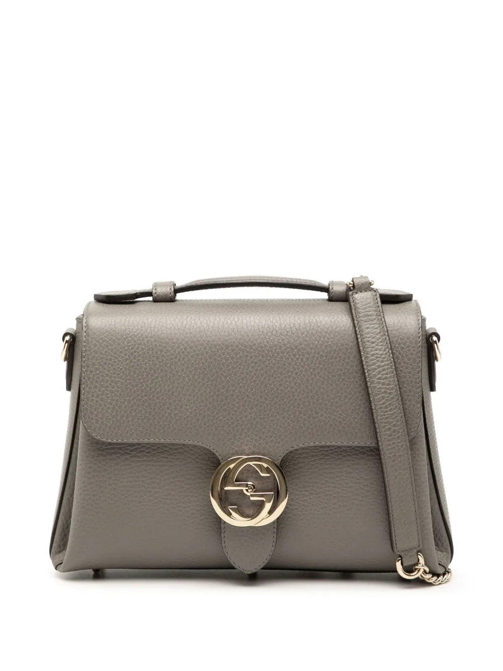 2016-2026 Small Dollar Calf Interlocking G satchel