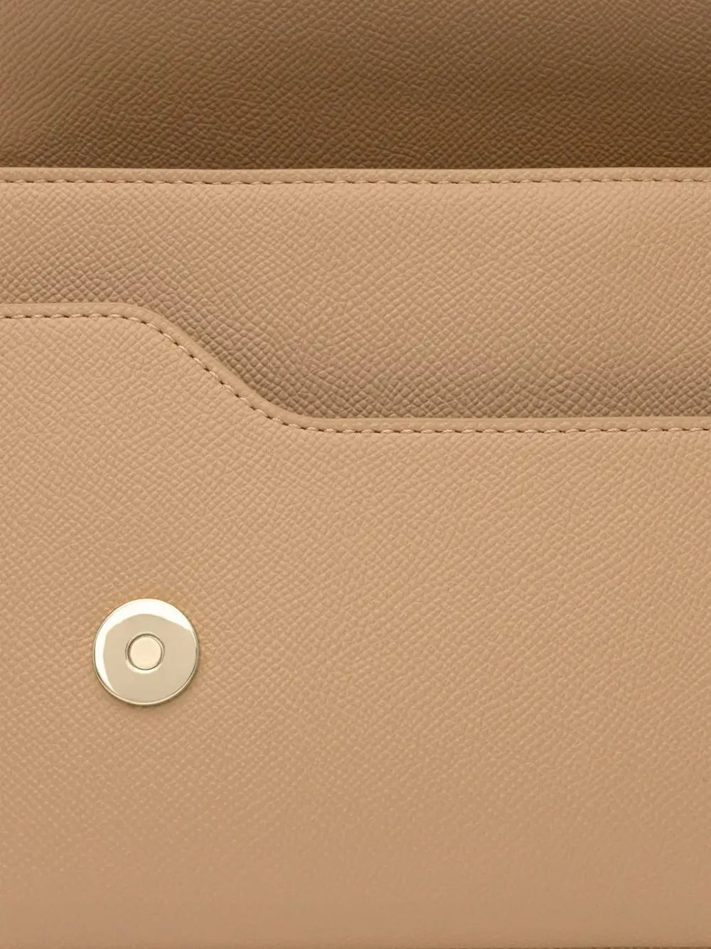 logo-embossed shoulder bag