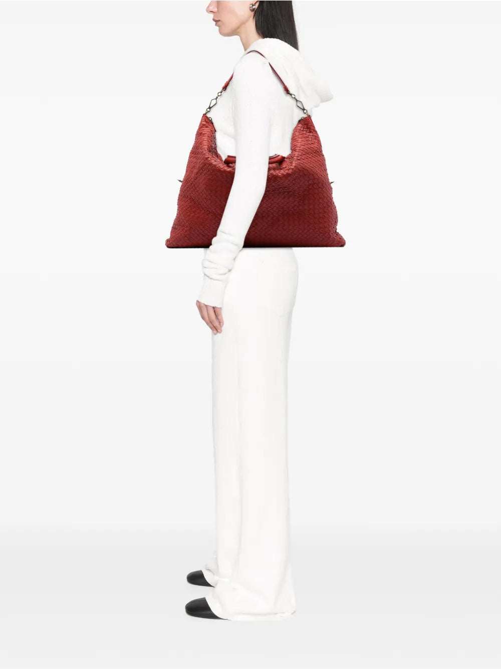 2009 Maxi Intrecciato Nappa Convertible satchel