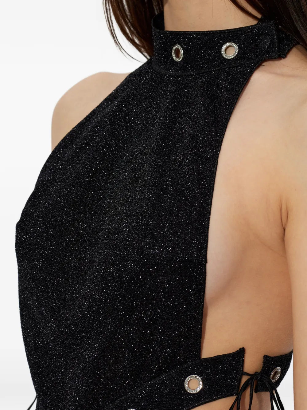 halterneck maxi dress