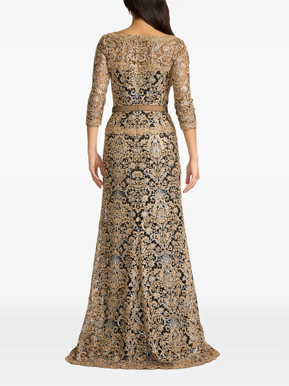 floral embellished dress